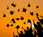 Étudiant Success Learning Concep d'obtention du diplôme d'éducation de célébration images libres de droits Étudiant Success Learning Concep d'obtention du diplôme d'éducation de célébration images libres de droits