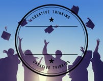 Étudiant Success Learning Concep d'obtention du diplôme d'éducation de célébration photographie stock Étudiant Success Learning Concep d'obtention du diplôme d'éducation de célébration photographie stock