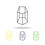 ícone colorido prisma Pode ser usado para a Web, logotipo, app móvel, UI, UX ilustração do vetor ícone colorido prisma Pode ser usado para a Web, logotipo, app móvel, UI, UX ilustração do vetor