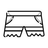 Ícone curto do vetor ilustração do vetor Ícone curto do vetor ilustração do vetor