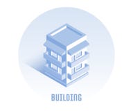 ícone da construção Ilustração do vetor no estilo 3D isométrico liso ilustração do vetor ícone da construção Ilustração do vetor no estilo 3D isométrico liso ilustração do vetor