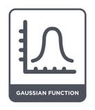 ícone da função gaussian no estilo na moda do projeto Ícone da função Gaussian isolado no fundo branco ícone do vetor da função g ilustração stock ícone da função gaussian no estilo na moda do projeto Ícone da função Gaussian isolado no fundo branco ícone do vetor da função g ilustração stock