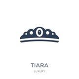 Ícone da tiara ilustração stock Ícone da tiara ilustração stock