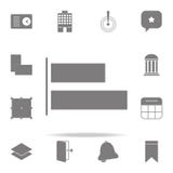 ícone do botão do alinhamento grupo universal dos ícones da Web para a Web e o móbil ilustração do vetor ícone do botão do alinhamento grupo universal dos ícones da Web para a Web e o móbil ilustração do vetor