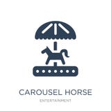 ícone do cavalo do carrossel no estilo na moda do projeto ícone do cavalo do carrossel isolado no fundo branco ícone do vetor do ilustração royalty free ícone do cavalo do carrossel no estilo na moda do projeto ícone do cavalo do carrossel isolado no fundo branco ícone do vetor do ilustração royalty free
