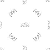 Ícone do chapéu do palhaço, estilo do esboço ilustração do vetor Ícone do chapéu do palhaço, estilo do esboço ilustração do vetor