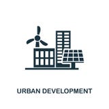 Ícone do desenvolvimento urbano Projeto superior do estilo da coleção do ícone do urbanismo UI e UX Ícone perfeito do desenvolvim ilustração do vetor Ícone do desenvolvimento urbano Projeto superior do estilo da coleção do ícone do urbanismo UI e UX Ícone perfeito do desenvolvim ilustração do vetor