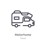 ícone do esboço do motorhome linha isolada ilustra??o do vetor da cole??o do curso ícone fino editável do motorhome do curso no b ilustração do vetor ícone do esboço do motorhome linha isolada ilustra??o do vetor da cole??o do curso ícone fino editável do motorhome do curso no b ilustração do vetor