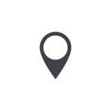 Ícone do lugar do mapa do vetor Forma do lugar do mapa Etiqueta do lugar Elemento para a relação do Web site do app do ui do proj ilustração stock Ícone do lugar do mapa do vetor Forma do lugar do mapa Etiqueta do lugar Elemento para a relação do Web site do app do ui do proj ilustração stock