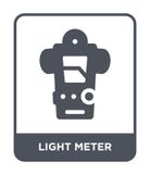 ícone do medidor de luz no estilo na moda do projeto ícone do medidor de luz isolado no fundo branco ícone do vetor do medidor de ilustração do vetor ícone do medidor de luz no estilo na moda do projeto ícone do medidor de luz isolado no fundo branco ícone do vetor do medidor de ilustração do vetor