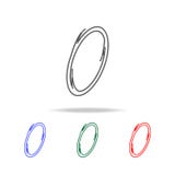 ícone dos jogos do sinal do logotipo Elementos da vida do jogo em multi ícones coloridos Ícone superior do projeto gráfico da qua ilustração do vetor ícone dos jogos do sinal do logotipo Elementos da vida do jogo em multi ícones coloridos Ícone superior do projeto gráfico da qua ilustração do vetor