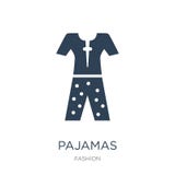 ícone dos pijamas no estilo na moda do projeto ícone dos pijamas isolado no fundo branco símbolo liso simples e moderno do ícone ilustração stock ícone dos pijamas no estilo na moda do projeto ícone dos pijamas isolado no fundo branco símbolo liso simples e moderno do ícone ilustração stock