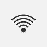 Ícone sem fio, antena, Internet, uma comunicação, wifi ilustração royalty free Ícone sem fio, antena, Internet, uma comunicação, wifi ilustração royalty free