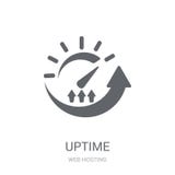 Ícone Uptime ilustração stock Ícone Uptime ilustração stock