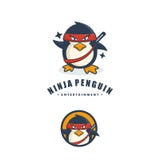 Διανυσματικό πρότυπο απεικόνισης έννοιας Penguin Ninja απεικόνιση αποθεμάτων Διανυσματικό πρότυπο απεικόνισης έννοιας Penguin Ninja απεικόνιση αποθεμάτων