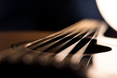 Ακουστική περίληψη αντηχείων κιθάρων στοκ φωτογραφίες με δικαίωμα ελεύθερης χρήσης Ακουστική περίληψη αντηχείων κιθάρων στοκ φωτογραφίες με δικαίωμα ελεύθερης χρήσης