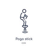 Γραμμικό εικονίδιο ραβδιών pogo από τη συλλογή περιλήψεων ελεύθερου χρόνου Λεπτό διάνυσμα ραβδιών pogo γραμμών που απομονώνεται σ ελεύθερη απεικόνιση δικαιώματος Γραμμικό εικονίδιο ραβδιών pogo από τη συλλογή περιλήψεων ελεύθερου χρόνου Λεπτό διάνυσμα ραβδιών pogo γραμμών που απομονώνεται σ ελεύθερη απεικόνιση δικαιώματος