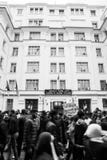 Ιστορικές διαμαρτυρίες στην Αλγερία για το changement στοκ φωτογραφία με δικαίωμα ελεύθερης χρήσης Ιστορικές διαμαρτυρίες στην Αλγερία για το changement στοκ φωτογραφία με δικαίωμα ελεύθερης χρήσης