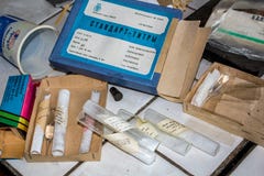 Μόσχα, Ρωσία - τον Ιανουάριο του 2015: Το έδαφος των εγκαταστάσεων Likhachev εργοστασίων στοκ εικόνες Μόσχα, Ρωσία - τον Ιανουάριο του 2015: Το έδαφος των εγκαταστάσεων Likhachev εργοστασίων στοκ εικόνες