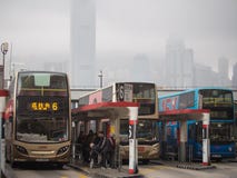 Τερματικό λεωφορείων της Sha Tsui Tsim στοκ εικόνες Τερματικό λεωφορείων της Sha Tsui Tsim στοκ εικόνες