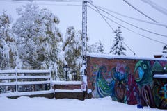 Πρώτο χιόνι σε Leadville στοκ εικόνες με δικαίωμα ελεύθερης χρήσης Πρώτο χιόνι σε Leadville στοκ εικόνες με δικαίωμα ελεύθερης χρήσης