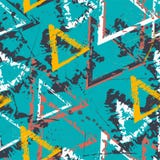 Абстрактная безшовная геометрическая картина с треугольниками Картина Grunge для мальчиков, девушек, спорта, моды Городские красо иллюстрация штока Абстрактная безшовная геометрическая картина с треугольниками Картина Grunge для мальчиков, девушек, спорта, моды Городские красо иллюстрация штока