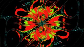 Абстрактный изменяя цветок Абстрактный изменяя цветок