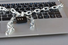 Безопасность данных в вычислять и сообщениях стоковое фото Безопасность данных в вычислять и сообщениях стоковое фото