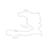 вектор карты Гаити бесплатная иллюстрация вектор карты Гаити бесплатная иллюстрация