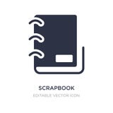 значок scrapbook на белой предпосылке Простая иллюстрация элемента от разносторонней концепции иллюстрация вектора значок scrapbook на белой предпосылке Простая иллюстрация элемента от разносторонней концепции иллюстрация вектора