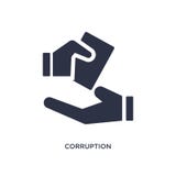 значок коррупции на белой предпосылке Простая иллюстрация элемента от концепции этик иллюстрация вектора значок коррупции на белой предпосылке Простая иллюстрация элемента от концепции этик иллюстрация вектора