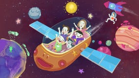 Иллюстрация космической руки путешествием космоса фантастической вычерченная иллюстрация штока Иллюстрация космической руки путешествием космоса фантастической вычерченная иллюстрация штока