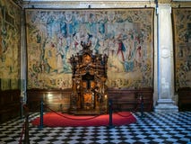 Исповедальня в di Santa Maria Maggiore базилики стоковая фотография Исповедальня в di Santa Maria Maggiore базилики стоковая фотография