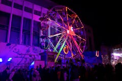 Колесо Ferris очень славное фото на концерте стоковое изображение Колесо Ferris очень славное фото на концерте стоковое изображение