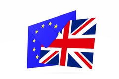 Концепция Brexit Великобритания покидая ЕС 3d представляют бесплатная иллюстрация Концепция Brexit Великобритания покидая ЕС 3d представляют бесплатная иллюстрация