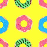 Картина вектора донута бесплатная иллюстрация Картина вектора донута бесплатная иллюстрация