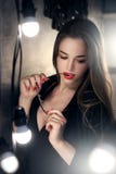 красивейшие белокурые детеныши портрета девушки Mariana Furyk стоковая фотография rf красивейшие белокурые детеныши портрета девушки Mariana Furyk стоковая фотография rf