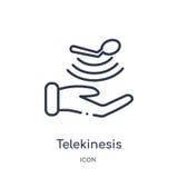 Линейный значок telekinesis от будущего собрания плана технологии Тонкая линия значок telekinesis изолированный на белой предпосы бесплатная иллюстрация Линейный значок telekinesis от будущего собрания плана технологии Тонкая линия значок telekinesis изолированный на белой предпосы бесплатная иллюстрация