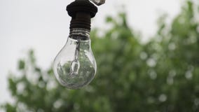 Мои электрические лампочки - на открытом воздухе! стоковые фотографии rf Мои электрические лампочки - на открытом воздухе! стоковые фотографии rf