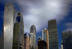 Небоскребы Марины Дубай стоковое фото Небоскребы Марины Дубай стоковое фото