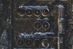 покинутая фабрика стоковая фотография покинутая фабрика стоковая фотография