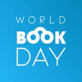Плакат дня книги мира голубой со стеклами иллюстрация вектора Плакат дня книги мира голубой со стеклами иллюстрация вектора