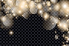 Предпосылка bokeh золота абстрактная иллюстрация вектора Предпосылка bokeh золота абстрактная иллюстрация вектора
