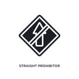 прямое prohibitor отсутствие значка изолированного входом простая иллюстрация элемента от значков концепции дорожного знака прямо иллюстрация вектора прямое prohibitor отсутствие значка изолированного входом простая иллюстрация элемента от значков концепции дорожного знака прямо иллюстрация вектора
