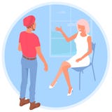 Связь человека и женщины Oung бесплатная иллюстрация Связь человека и женщины Oung бесплатная иллюстрация