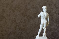 Статуя предпосылки 2019 вида сзади Дэвид Микеланджело стоковые фото Статуя предпосылки 2019 вида сзади Дэвид Микеланджело стоковые фото