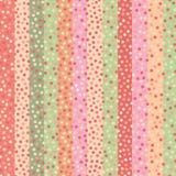 Точки confetti современной руки вычерченные на multicolor striped предпосылке в мягких тропических цветах Яркий безшовный вектор иллюстрация вектора Точки confetti современной руки вычерченные на multicolor striped предпосылке в мягких тропических цветах Яркий безшовный вектор иллюстрация вектора