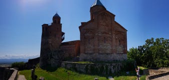 Церковь Архангелов в цитадели Gremi, Грузии стоковые фото Церковь Архангелов в цитадели Gremi, Грузии стоковые фото