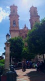 Церковь Санта Prisca в Taxco Геррере стоковые фото Церковь Санта Prisca в Taxco Геррере стоковые фото