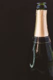 Öffnen Sie Flasche Champagner stockbilder Öffnen Sie Flasche Champagner stockbilder